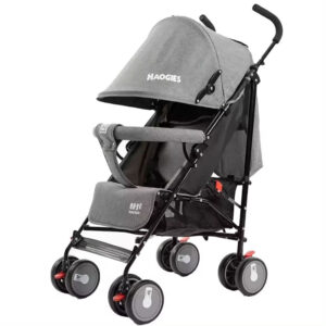 Foldable Light Weight stroller travel system Grey