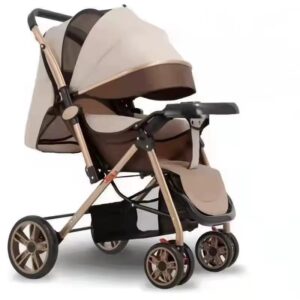 Kids Stroller Popular Style Children Use Folding Stroller Lightweight Stroller Khaki