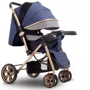 Kids Stroller Popular Style Children Use Folding Stroller Lightweight Stroller blue